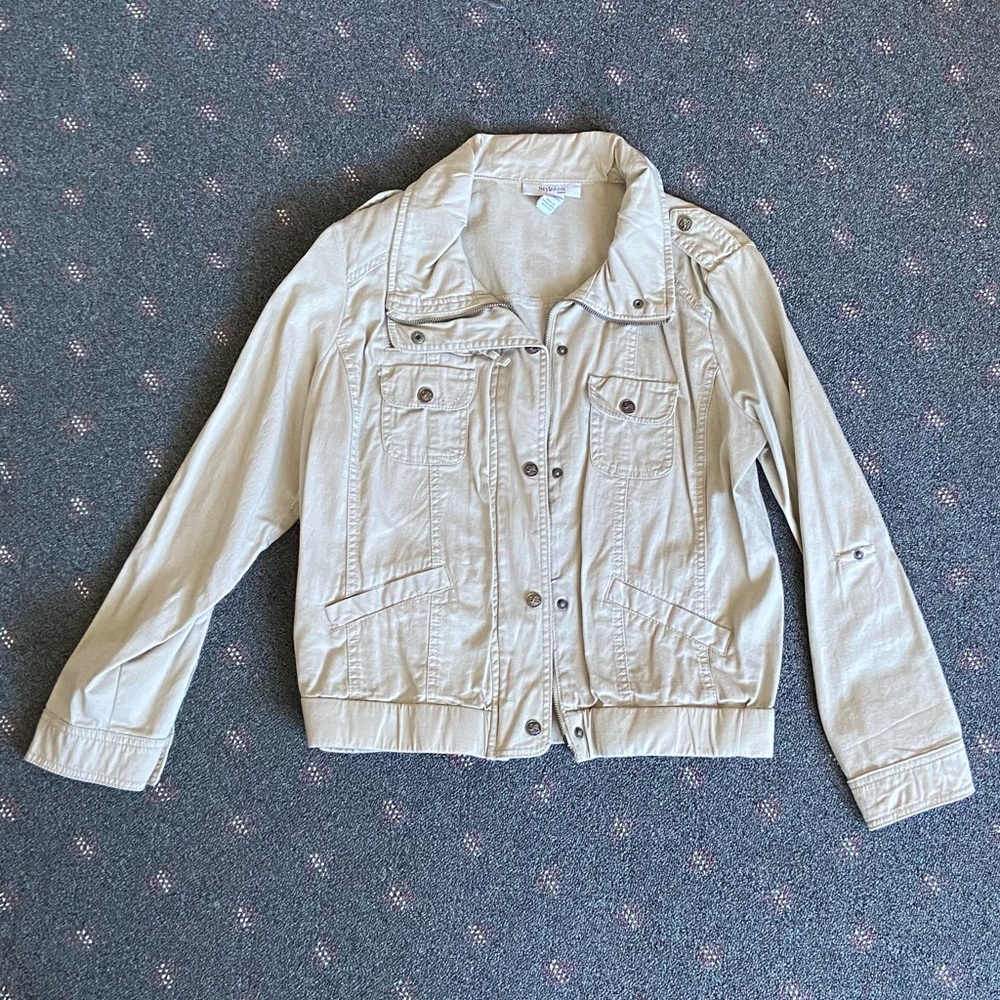 Beige jacket